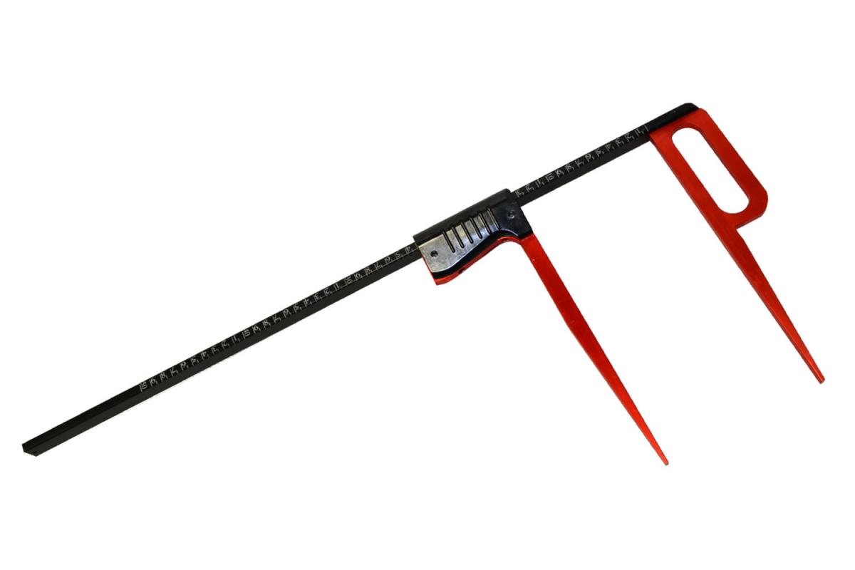 Průměrka ocelová 50cm Kinex Black Red Line  1277329 L-11