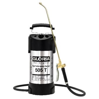 Gloria 505T 51 postřikovač tlakový 6 bar nerez manometr