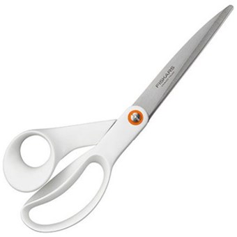 Nůžky universální 24cm Fiskars Functional bílé