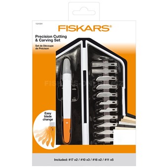 Nůž umělecký precision Fiskars N11 sada