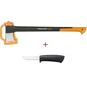 Sekera štípací X21 a nůž univerzální Hardware Fiskars