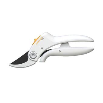 Nůžky pákové převodové dvoučepelové Fiskars PowerLever bílé P57