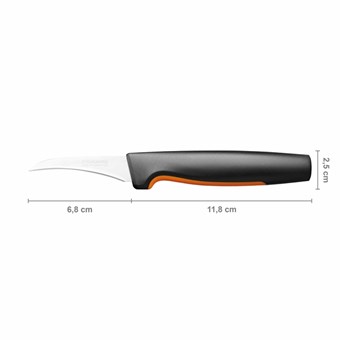 Zahnutý loupací nůž 7cm