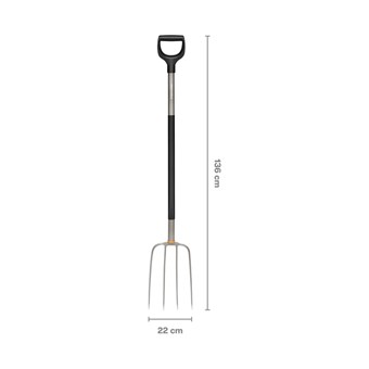 Vidle kompostové Ergonomic Fiskars
