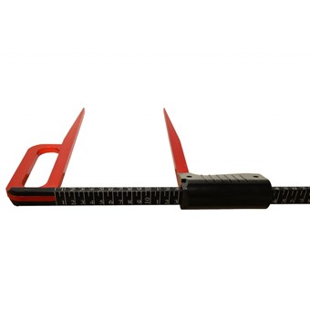 Průměrka ocelová 100cm Black Red Line Kinex