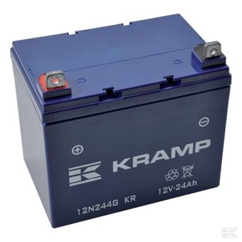 Akumulátor traktoru 12V Kramp II. včetně elektrolitu