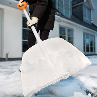 Lopata na sníh FISKARS plast SnowXpert bílá N/ FISKARS® 141002 3