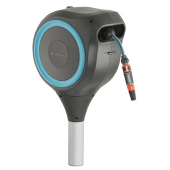 Box na hadici stojan Gardena Roll-up S automatic modrá 15m
