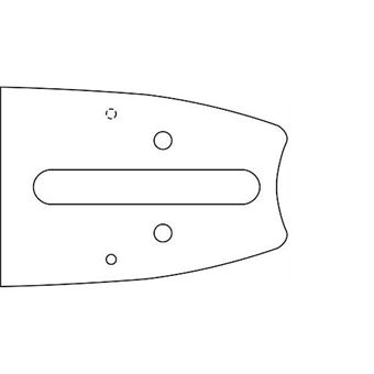 Lišta vodící 3/8 1,6mm 50cm/20" Oregon Advace pro Stihl