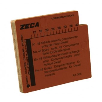 Diagramový list nafta ZECA 50 kusů