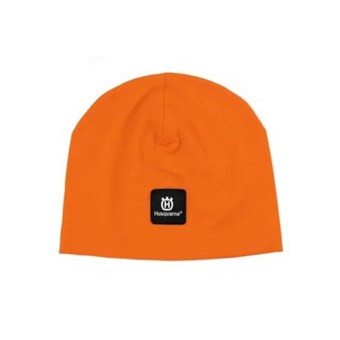 Čepice zimní logo Husqvarna Beanie oranžová