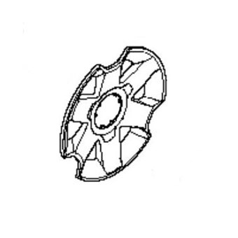 Víčko kolečka krytka Husqvarna LC348 210mm