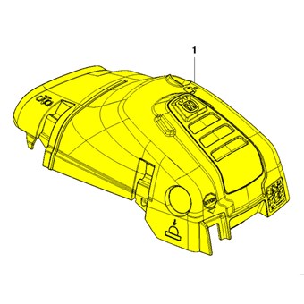 Kryt válce kompletní Husqvarna 545