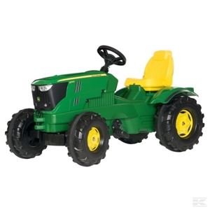 Traktor šlapací John Deere 6210R Rolly Toys
