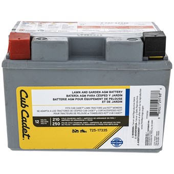 Baterie zahradního traktoru MTD 12V AGM 11Ah XT2 107