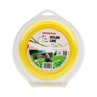 Struna žací 3mm x 60m tichá kulatá žlutá Honda