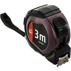Metr svinovací Granit BLACK EDITION 3m