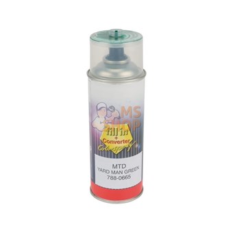 Barva YARD MAN Greem zelená - spray