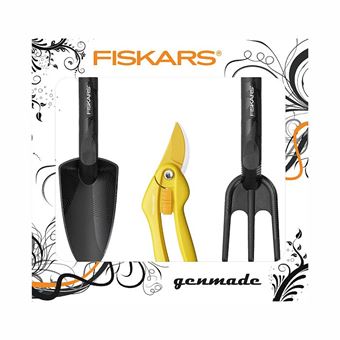 Sada nářadí Fiskars Genmade Šafrán - Černá