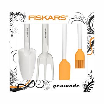 Sada nářadí Fiskars Genmade Solid - Bílá čtyřdílná