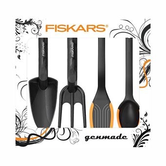 Sada nářadí Fiskars Genmade Solid - černá