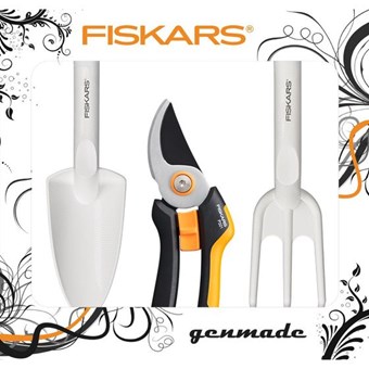 Sada nářadí Fiskars Genmade Solid V4 bílá