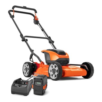 Husqvarna LB144i - akumulátorová mulčovací sekačka sada + 40-C80 40-B140