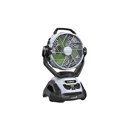 Aku zvlhčovací ventilátor EGO FN1000E-K1252 – sada s 2,5Ah baterií a nabíječkou