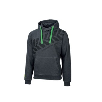 Mikina John Deere šedá s kapucí XXL