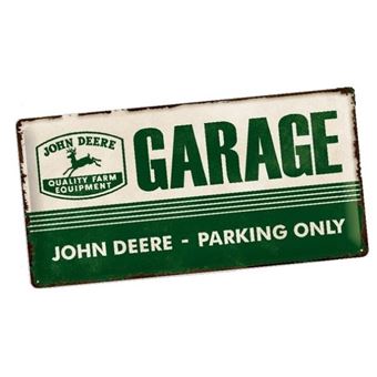 Cedule kovová John Deere - Garage